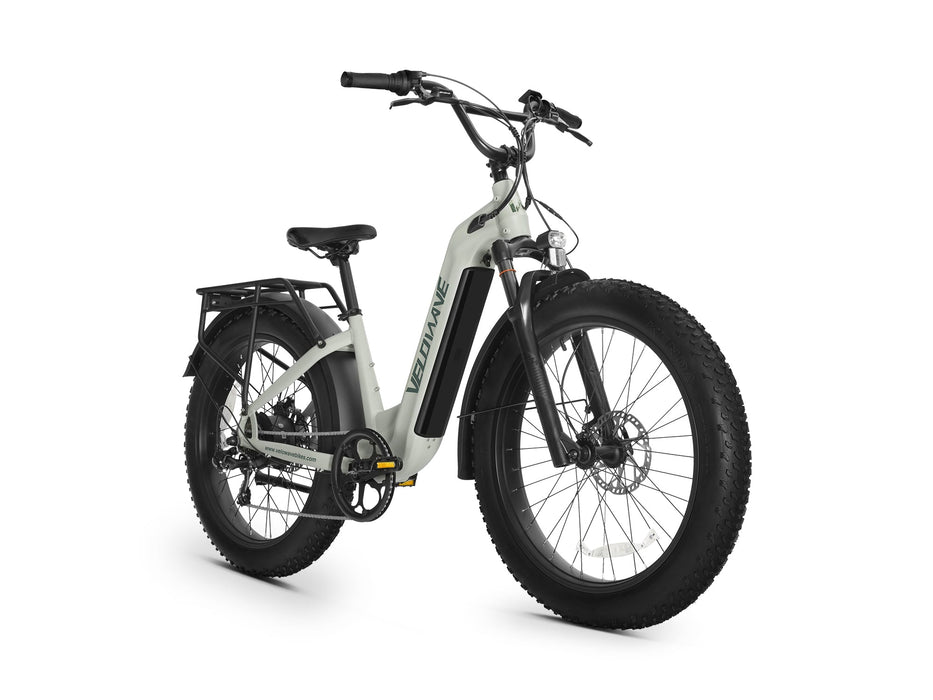 Velowave Ranger Step-Thru 2.0 Electric Bike – 750W Motor, 48V 15Ah Battery, 26×4.0 Tires