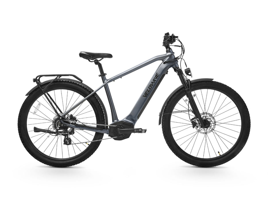 Velowave Swift M Mid-Drive Electric Bike 500W Motor, 80-Mile Range, Torque Sensor, Shimano 8-Speed