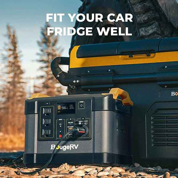 BougeRV 200W Portable Solar Panel with Air Conditioner Kits