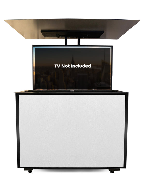 MirageVision 50" Outdoor TV Premium Lift Cabinet