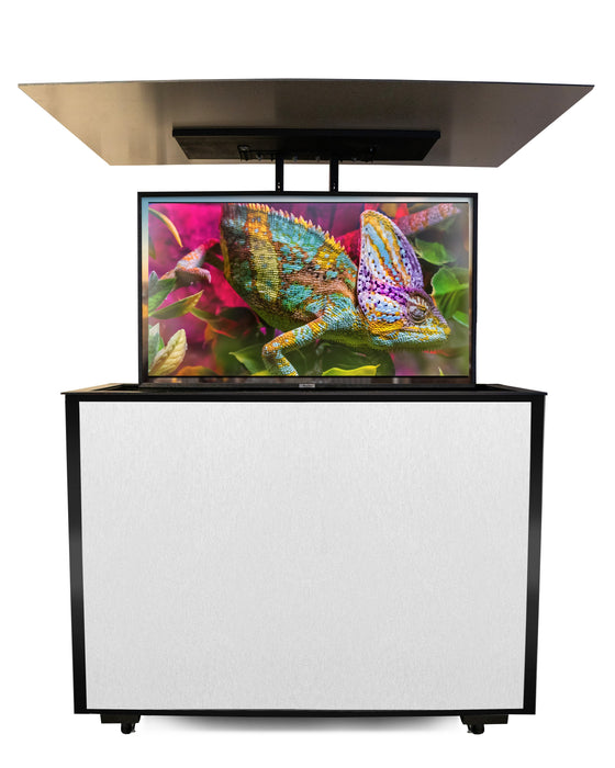 MirageVision 50" Outdoor TV Premium Lift Cabinet