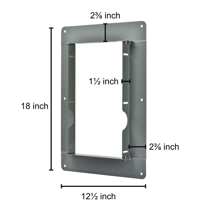 Nature's Generator 4 or 6 Circuit Manual Transfer Switch Flush Mount