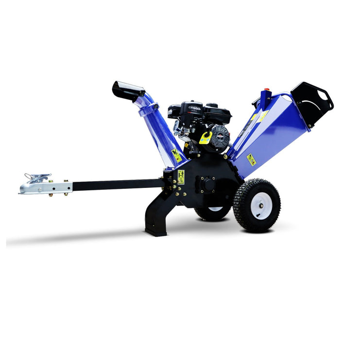 4" 6.5 HP 208cc Gas Powered Wood Chipper