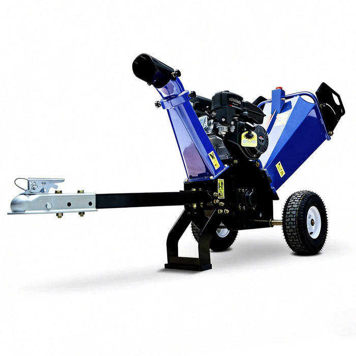 4" 6.5 HP 208cc Gas Powered Wood Chipper
