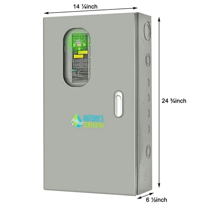 Nature’s Generator MyGrid 10K Power Kit with Transfer Switch for House Battery Backup (10kW | 10kWh)