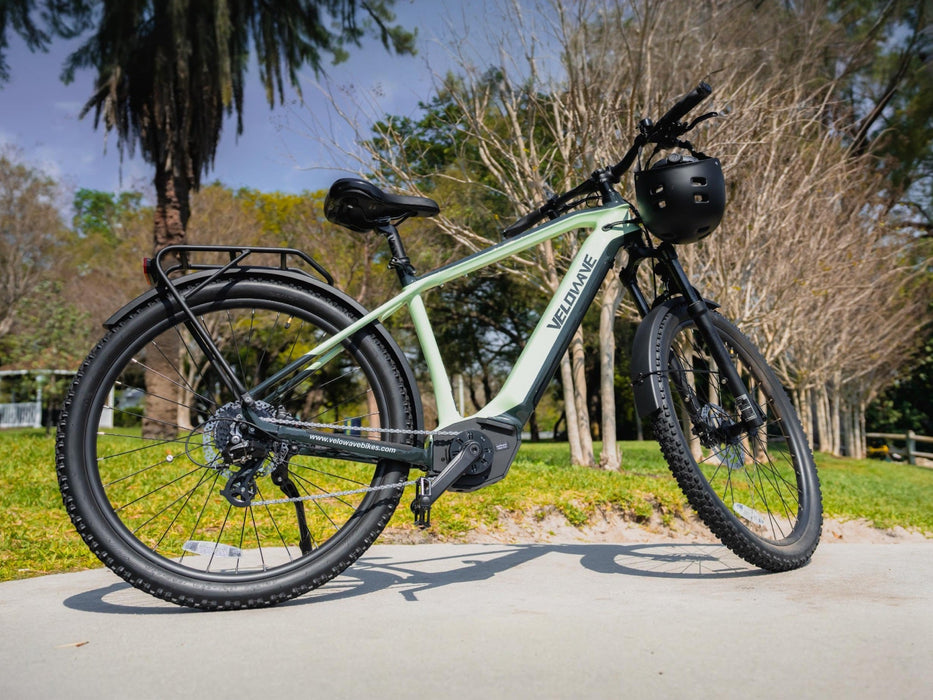Velowave Swift M Mid-Drive Electric Bike 500W Motor, 80-Mile Range, Torque Sensor, Shimano 8-Speed