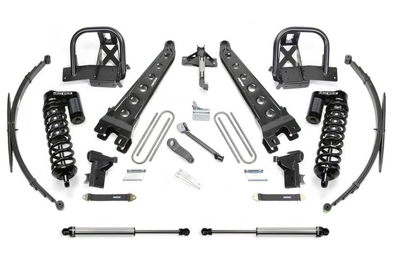 Fabtech K2066DL - 08-10 Ford F250/350 4WD 8in Rad Arm Sys w/Dlss 4.0 C/O& Rr Dlss