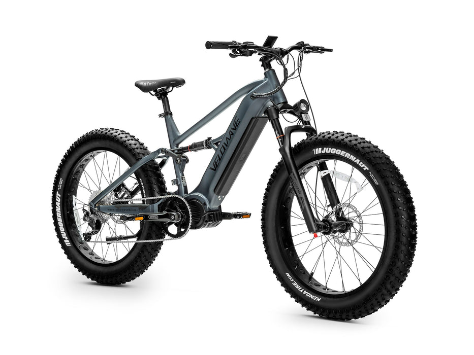Velowave Brawny XM MTB Full Suspension Electric Mountain Bike 1000W Motor