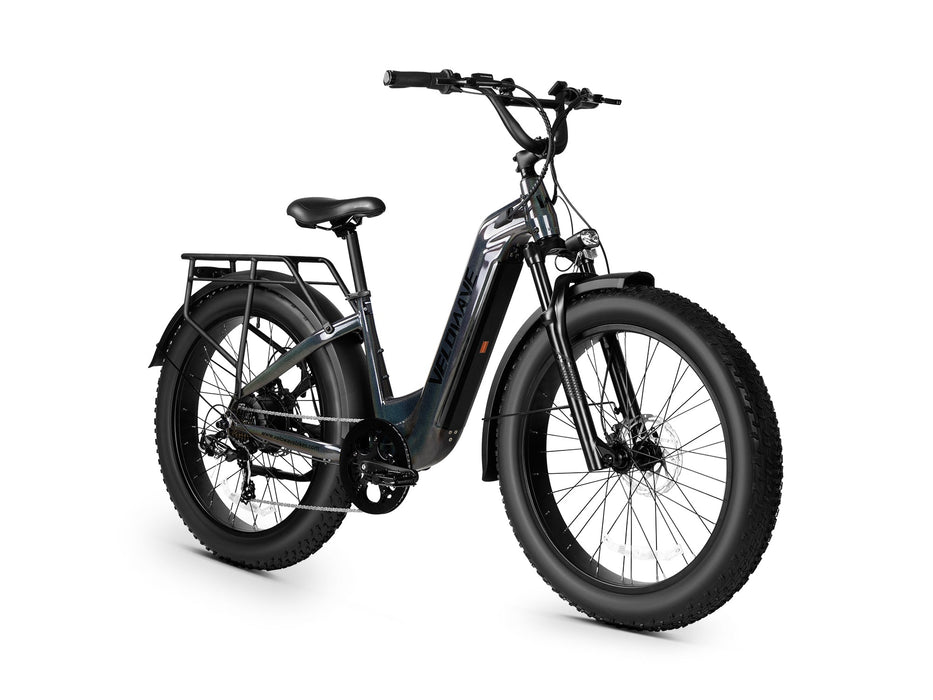 Velowave Ranger Step-Thru 3.0 Torque Sensor Electric Bike, 750W Motor, 48V Battery, 28 MPH