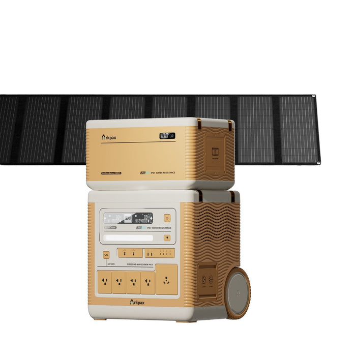 Arkpax Ark Pro Professional Grade Portable Power Station | 2300Wh | 2400W | IP67 Rated Water-Resistant and Dustproof