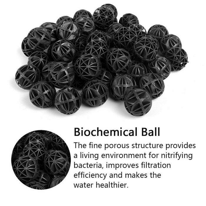 Aqua Dream 300 pcs(6xbags) Aquarium Bio Mesh Balls FREE Bag Filter Media