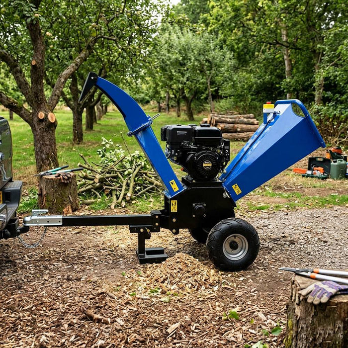 5" 15 HP 420cc Gas Powered E-start Wood Chipper