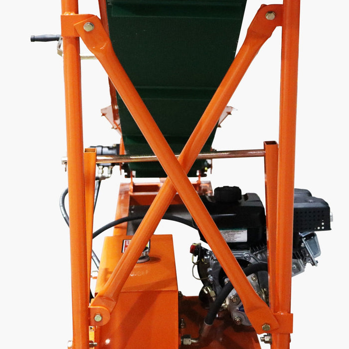6.5HP Firewood Conveyor Max. 9.8ft Lift Height with B&S Engine and 12" PVC Belt