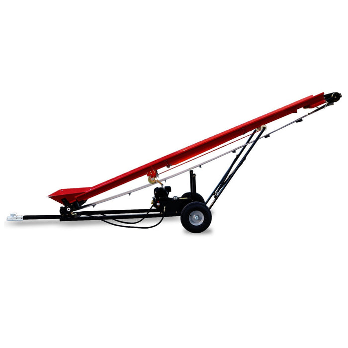 6.5HP Firewood Conveyor Max. 9.8ft Lift Height with B&S Engine and 12" PVC Belt