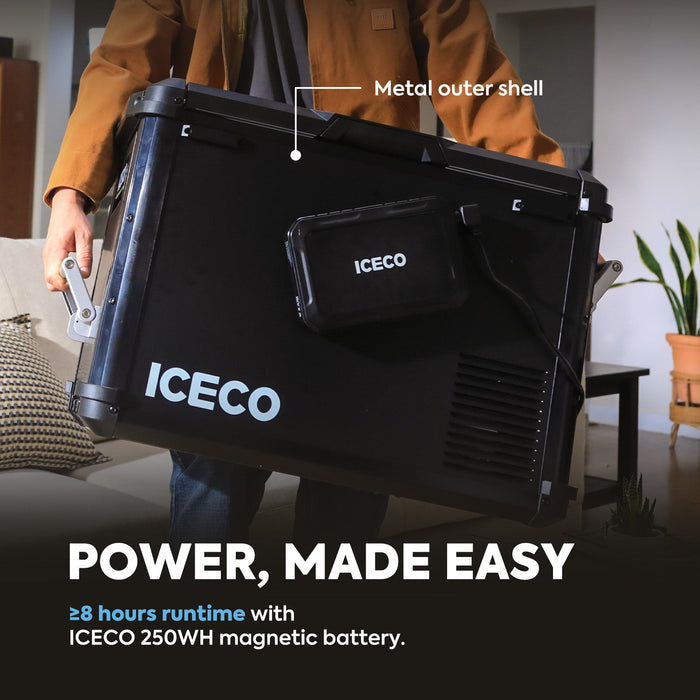ICECO NEW! 44.4QT VL45PLUS 3 Ways Access Fridge Freezer
