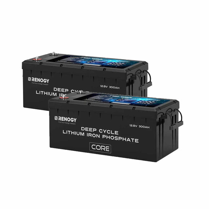 Renogy 12V 300Ah Deep Cycle Lithium Iron Phosphate Battery w/Self-Heating | Core Series