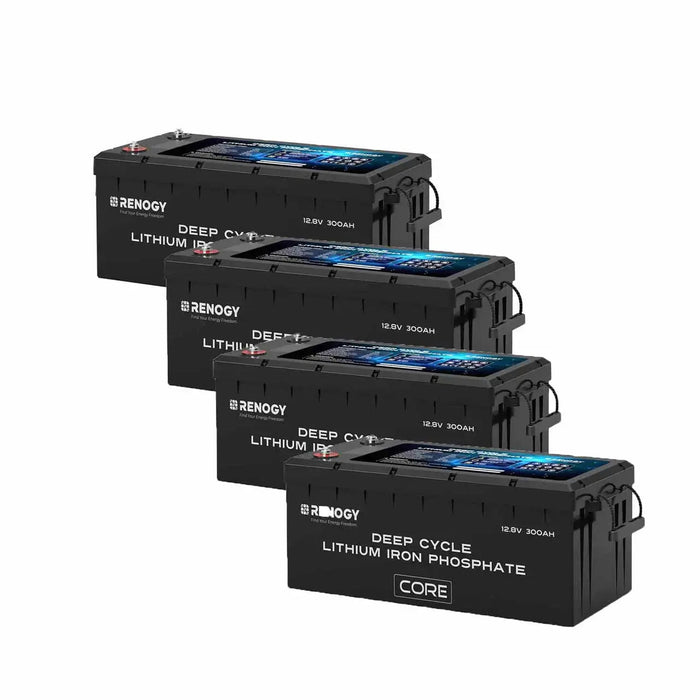 Renogy 12V 300Ah Deep Cycle Lithium Iron Phosphate Battery w/Self-Heating | Core Series