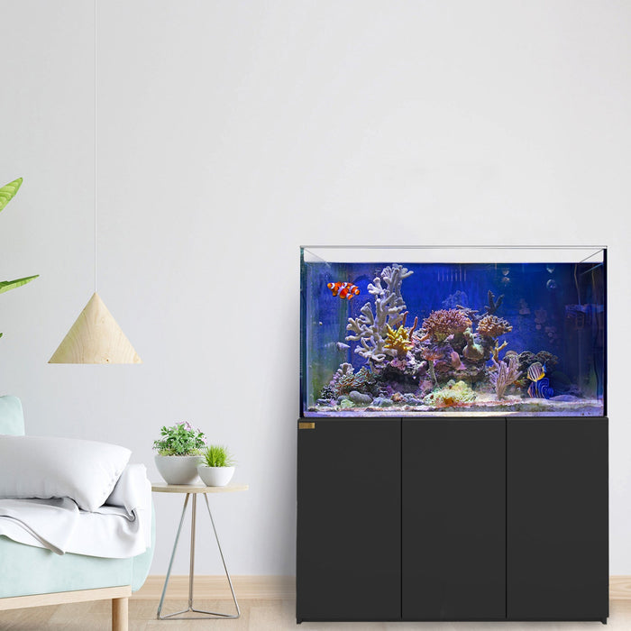 Aqua Dream 250 Gallon Tank Coral Reef Aquarium Ultra Clear Glass & Built in Sump - UPDATE