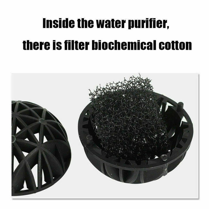 Aqua Dream 300 pcs(6xbags) Aquarium Bio Mesh Balls FREE Bag Filter Media