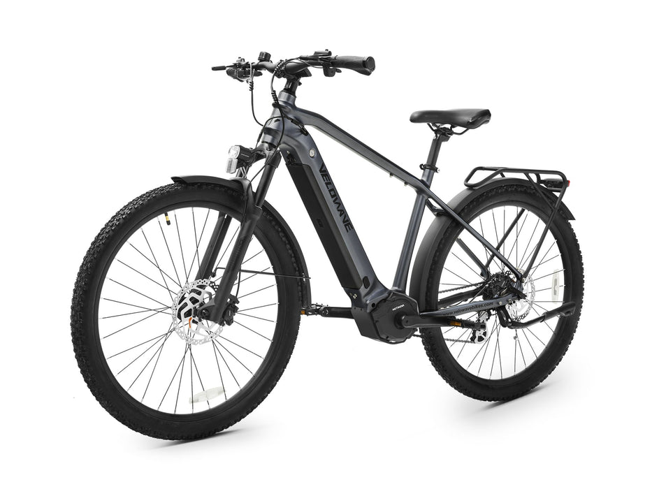 Velowave Swift M Mid-Drive Electric Bike 500W Motor, 80-Mile Range, Torque Sensor, Shimano 8-Speed