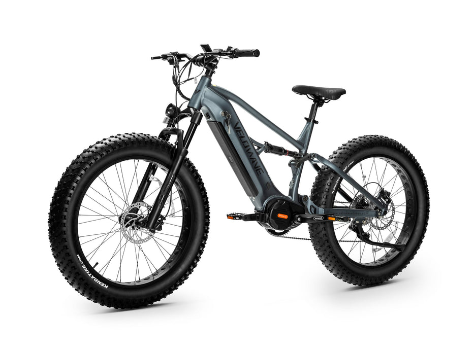 Velowave Brawny XM MTB Full Suspension Electric Mountain Bike 1000W Motor