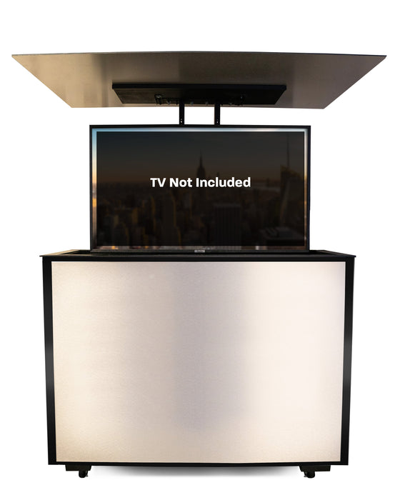 MirageVision 55" Outdoor TV Premium Lift Cabinet