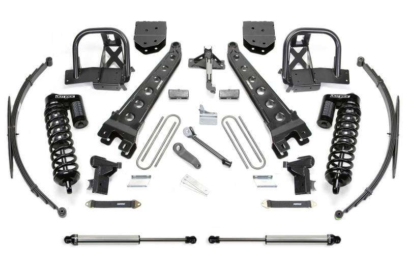 Fabtech K2047DL - 08-10 Ford F250 4WD 10in Rad Arm Sys w/Dlss 4.0 C/O & Rr Dlss