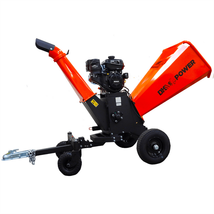 Chery Industrial 6" 14HP 429cc Kinetic Cyclonic Drum Chipper Shredder (Electric Start)
