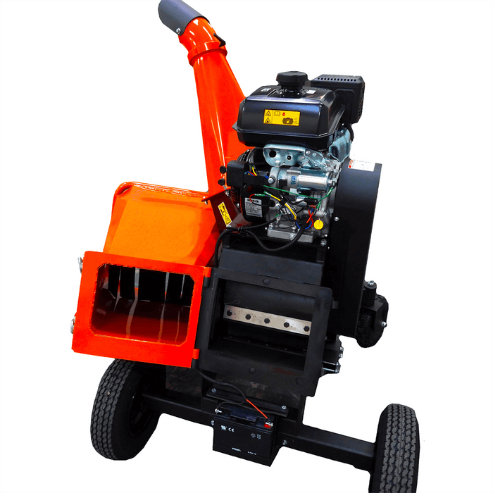 Chery Industrial 6" 14HP 429cc Kinetic Cyclonic Drum Chipper Shredder (Electric Start)