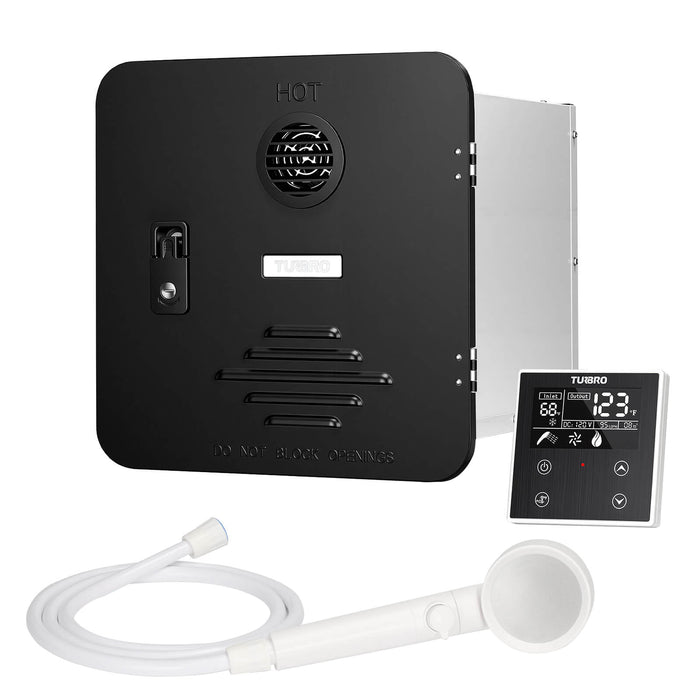 Rotorua 65K BTU RV Tankless Propane Water Heater with Door