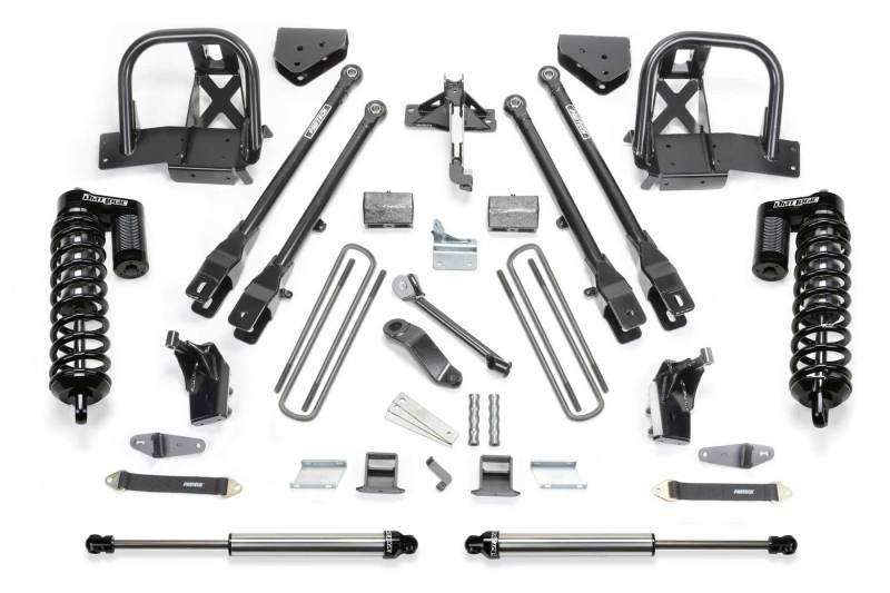 Fabtech K2159DL - 11-13 Ford F450/550 4WD 10 Lug 6in 4Link Sys w/Dlss 4.0 C/O& Rr Dlss