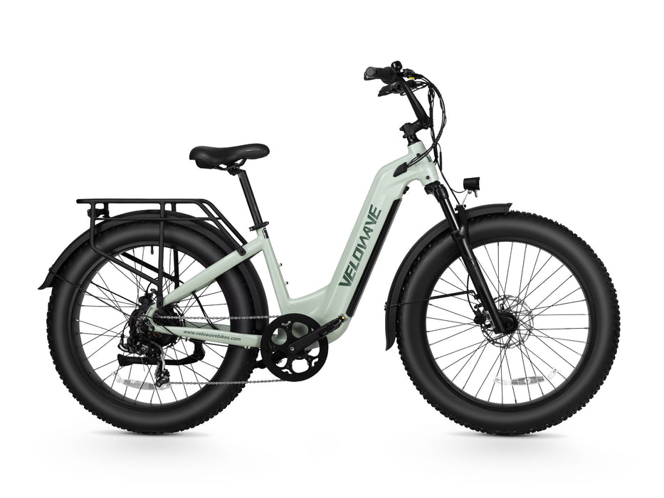 Velowave Ranger Step-Thru 3.0 Torque Sensor Electric Bike, 750W Motor, 48V Battery, 28 MPH