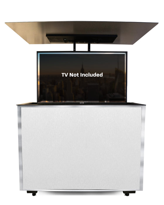 MirageVision 50" Outdoor TV Premium Lift Cabinet