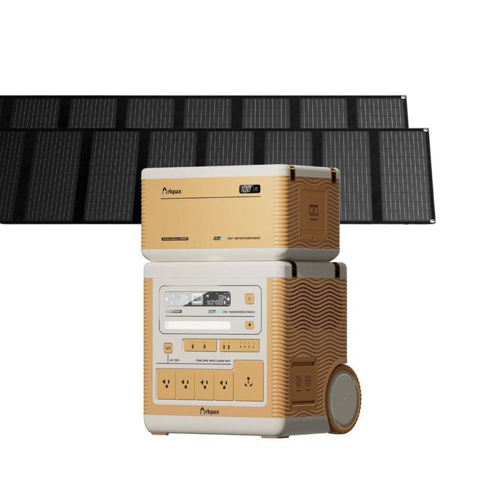 Arkpax Ark Pro Professional Grade Portable Power Station | 2300Wh | 2400W | IP67 Rated Water-Resistant and Dustproof