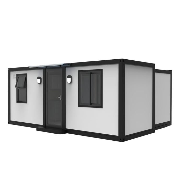 Chery Industrial 7ft x 20ft Expandable Mobile Studio Unit with 2 Bedroom