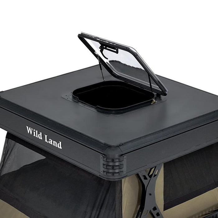 Wild Land Wingman Pickup Tent with Electric Lift, 2 to 3 Person Capacity, Side Awning