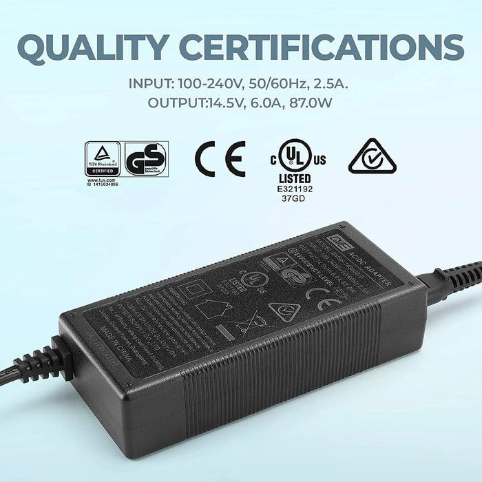 BougeRV 110~240V AC Power Cord for Portable Fridge Car Freezer
