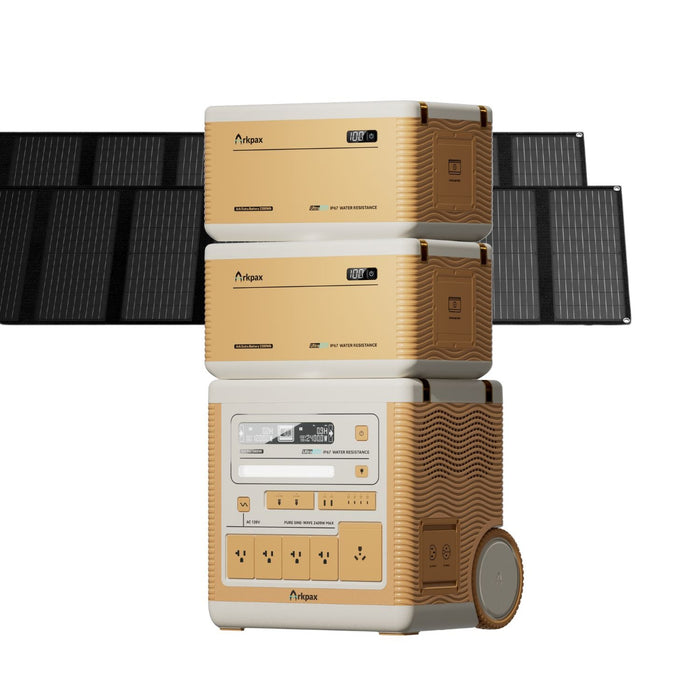 Arkpax Ark Pro Professional Grade Portable Power Station | 2300Wh | 2400W | IP67 Rated Water-Resistant and Dustproof