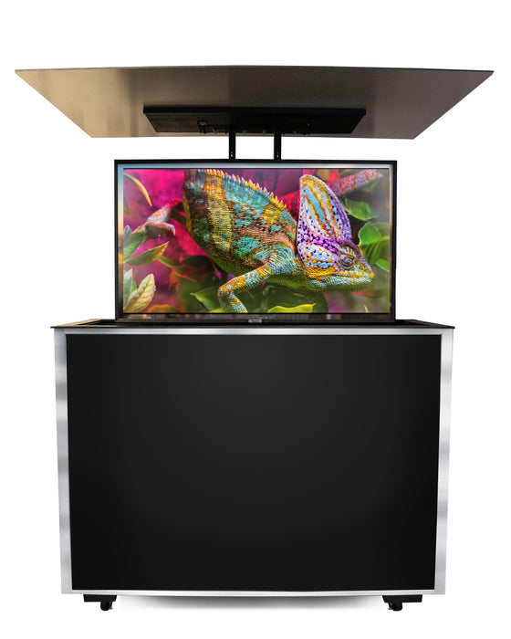 MirageVision 43" Outdoor TV Premium Lift Cabinet