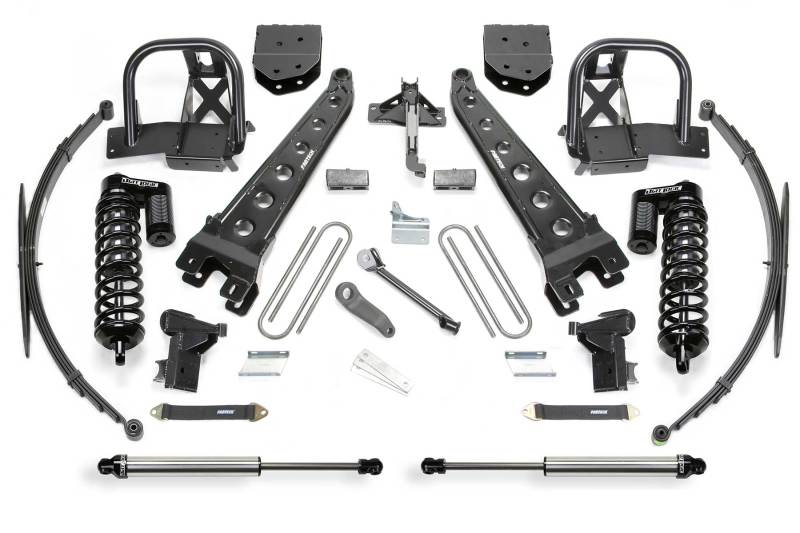 Fabtech K2153DL - 11-16 Ford F350 4WD 10in Rad Arm Sys w/Dlss 4.0 C/O & Rr Dlss