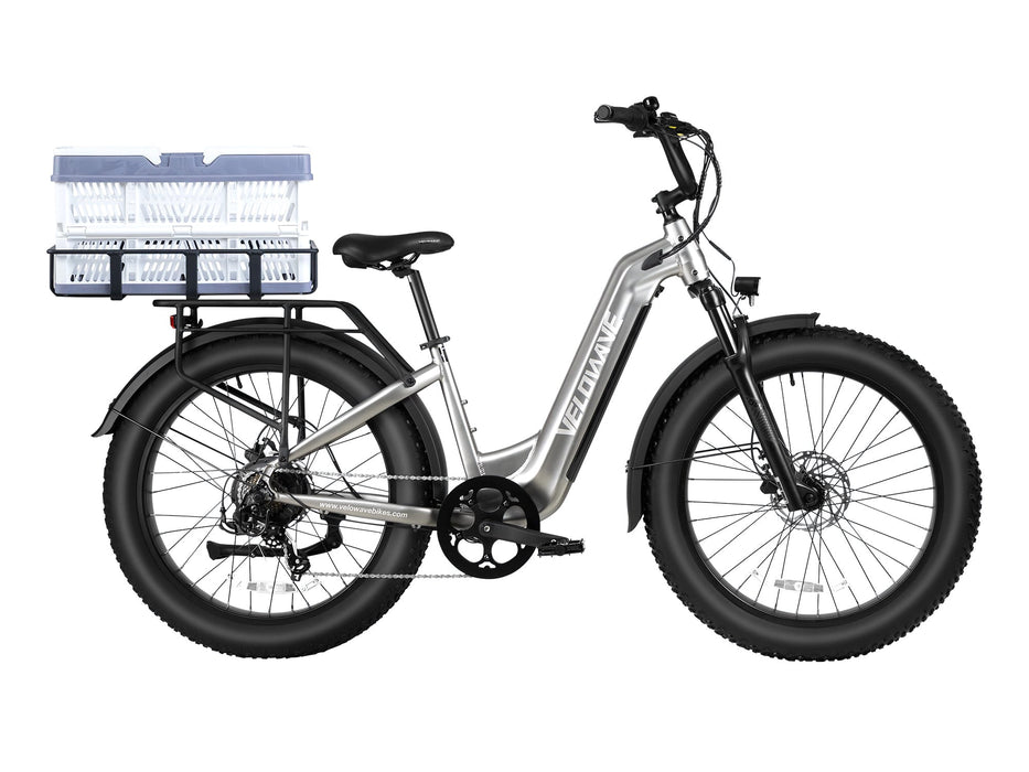 Foldable Rear Basket for Velowave Electric Bikes