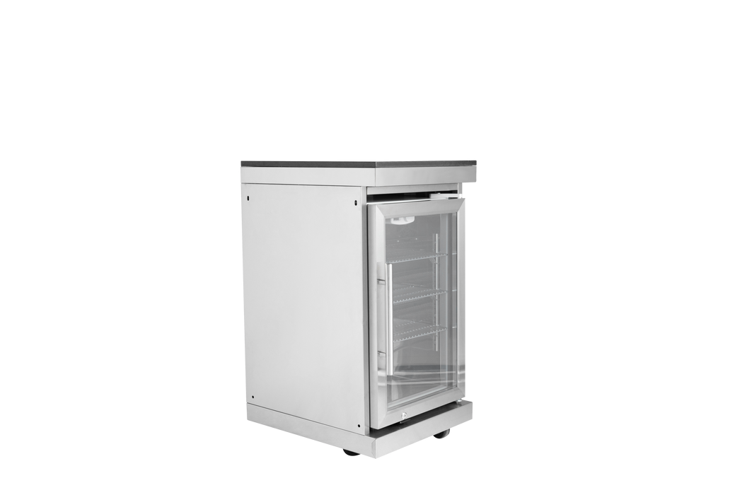 85" 4-Burner 72,000 BTU Stainless Outdoor Kitchen Island Grill with Wine Cooler & Sink Silver