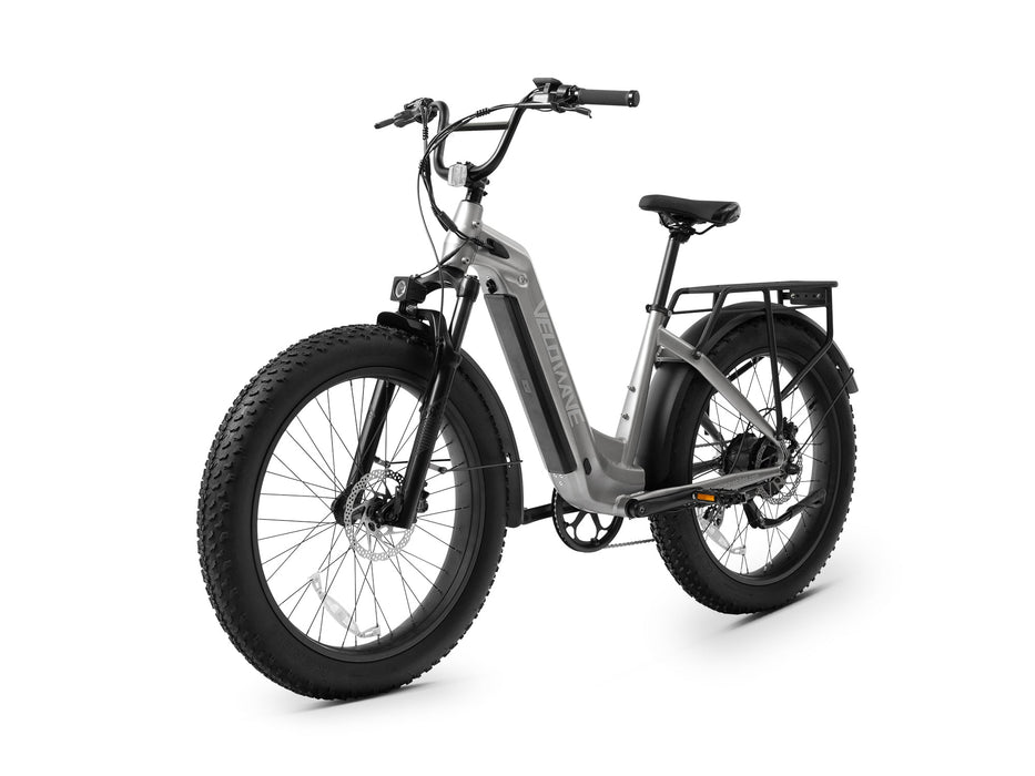 Velowave Ranger Step-Thru 2.0 Electric Bike – 750W Motor, 48V 15Ah Battery, 26×4.0 Tires
