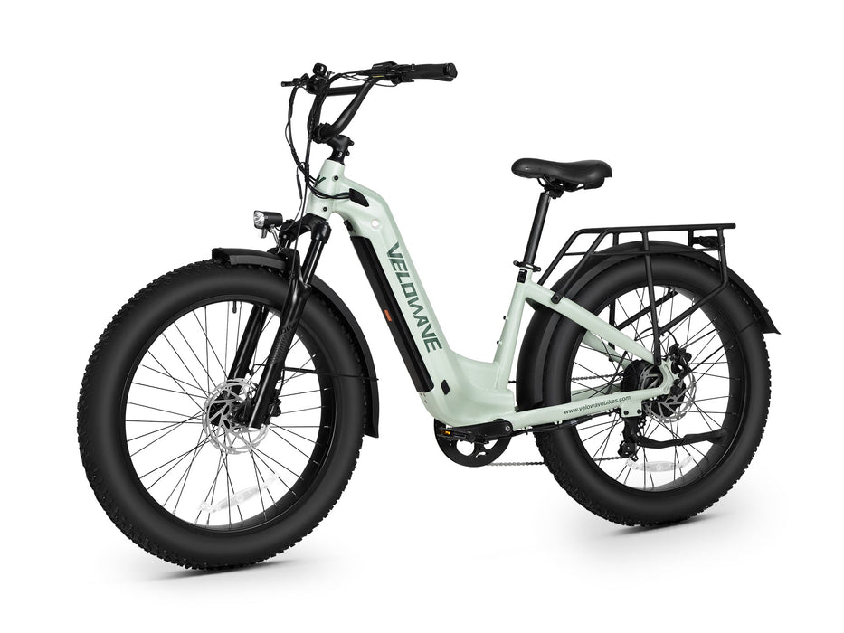 Velowave Ranger Step-Thru 3.0 Torque Sensor Electric Bike, 750W Motor, 48V Battery, 28 MPH