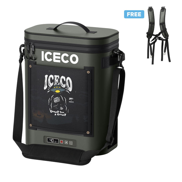 ICECO NEW! 13.5QT GOPACK12 Single Zone 12V Ice-Free Portable Freezer