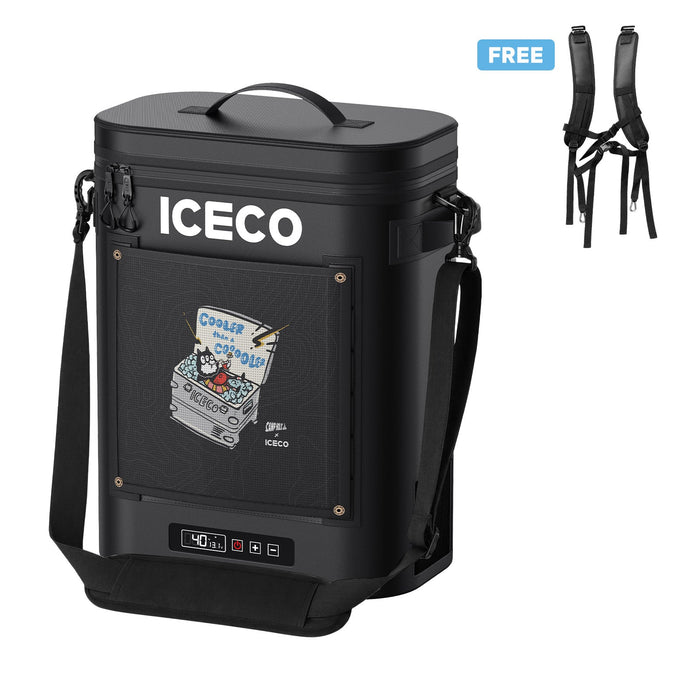 ICECO NEW! 13.5QT GOPACK12 Single Zone 12V Ice-Free Portable Freezer