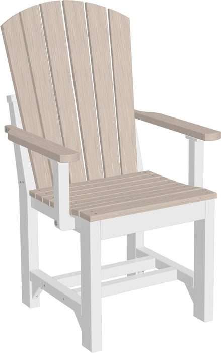 LuxCraft Recycled Plastic Adirondack Arm Chair (DINING HEIGHT)