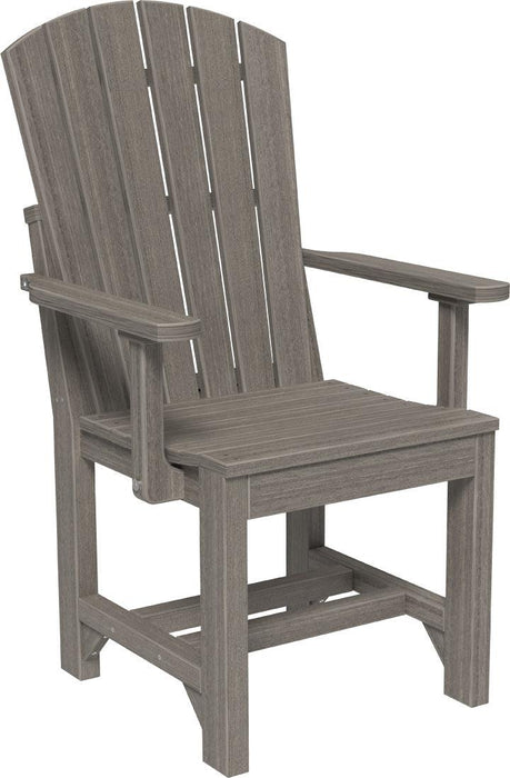 LuxCraft Recycled Plastic Adirondack Arm Chair (DINING HEIGHT)