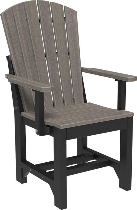 LuxCraft Recycled Plastic Adirondack Arm Chair (DINING HEIGHT)