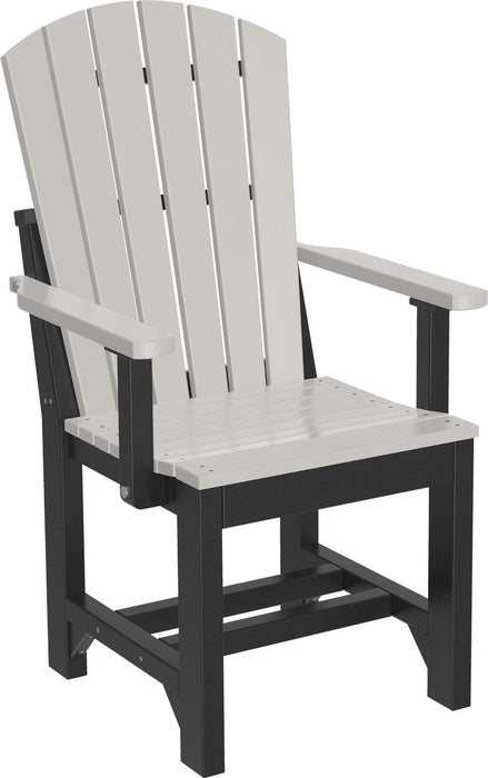 LuxCraft Recycled Plastic Adirondack Arm Chair (DINING HEIGHT)
